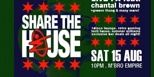 SHARE THE HOUSE - LIVE! 