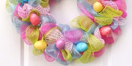 Spring Mesh Wreath making Workshop