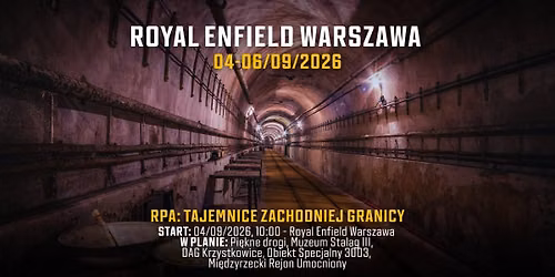 Royal Enfield Warszawa i tajemnice zachodniej granicy 