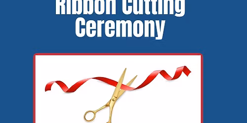 Ribbon cutting - grand opening