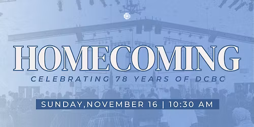 DCBC Homecoming 2025