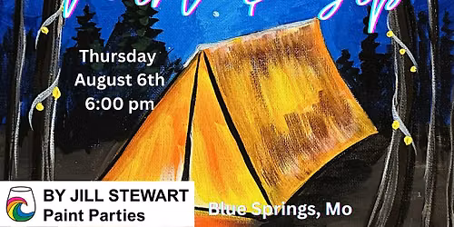 Forest Campsite Paint Party