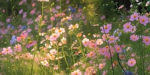Cercle de femmes et plantes