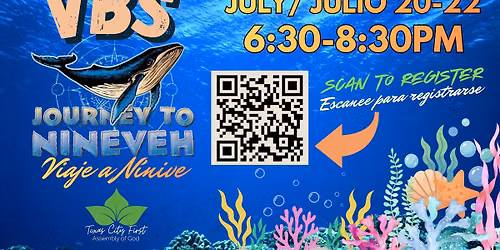 TC First Assembly of God 2026 VBS - Journey to Nineveh!