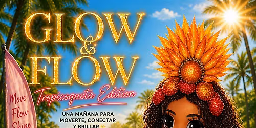 Glow and Flow Pilates Class Tropicoqueta edition