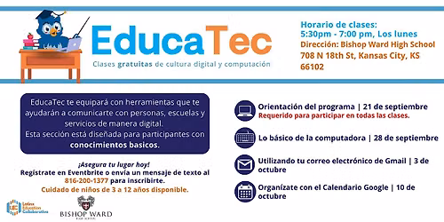 EducaTec en Bishshop Ward High School