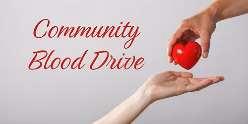 Gettysburg Community Blood Drive at Gettysburg Rec Park