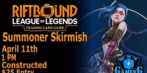 Summoner's Skirmish at WNY Gaming