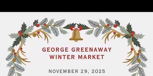 George Greenaway PAC Winter Market Community Event