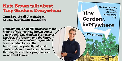 Kate Brown with Tiny Gardens Everywhere