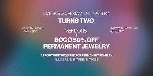 Rochester BIGGEST permanent jewelry event of the YEAR! 