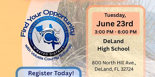 2026 VCS Summer Job Fair - Deland High School
