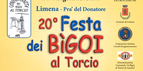 20^ Festa dei Bigoi al Torcio | Limena (PD) | Pr\u00e0 del Donatore