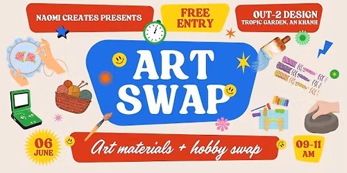 [Free Entry!] Art Swap - Art materials + hobby swap