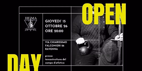 OPEN DAY SCHERMA STORICA