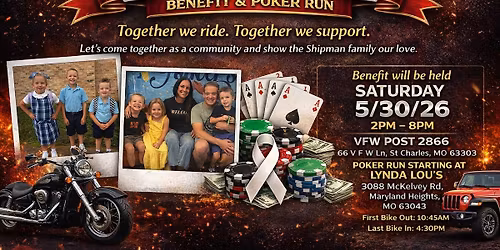 Let's Rev Up for the Shipman's Benefit & Poker Run
