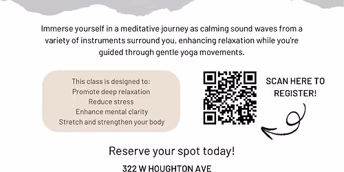 Reset and Restore: Gentle Yoga + Sound Bath Class