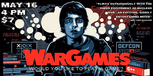 Classic \u201980s techno-thriller WARGAMES (1983)