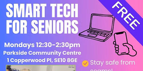 Smart Tech for Seniors (Parkside CC)