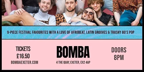 Bomba Live: TOWN OF CATS - 08.08.26 - Exeter
