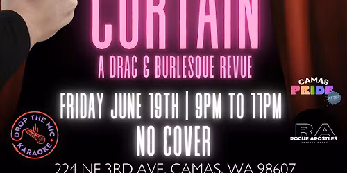 Behind The Curtain: A Drag & Burlesque Revue at Drop The Mic