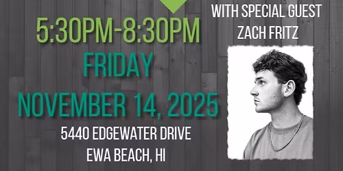 Notso Purdy with Special Guest Zach Fritz at D'lish at the Beach