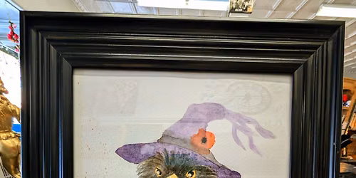 Sip & Paint Watercolor Crow Class (BYOB)