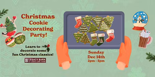 Christmas Cookie Decorating Party!