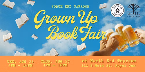 Grown-up Book Fair at North End Taproom