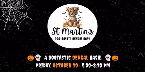 Boo-Tastic Bengal Bash for St Martin of Tours School 