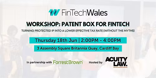 Patent Box for FinTech