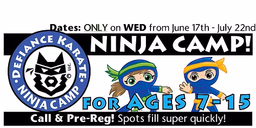 NINJA CAMP  - A 7-14 #1 2026