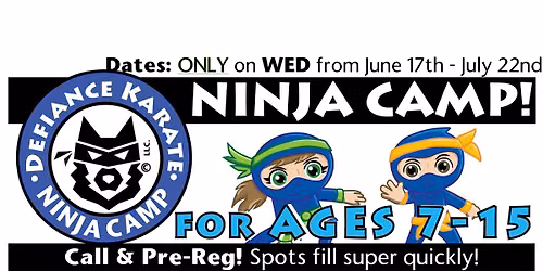 NINJA CAMP  - A 7-14 #1 2026