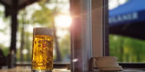 Gro\u00dfe Biergarten- Er\u00f6ffnung 