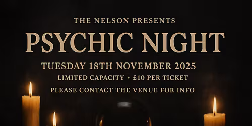 Psychic Night @ The Nelson