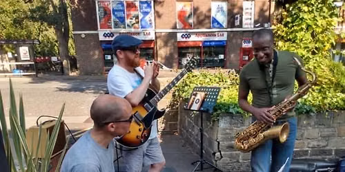 Jam in the Courtyard! August Jazz Jam at Seven Arts 