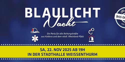 Blaulichtnacht Koblenz 2025
