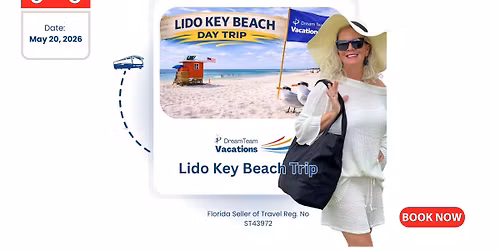 Lido Key Beach Day Trip \ud83c\udfd6\ufe0f | Departing from The Villages\u00ae