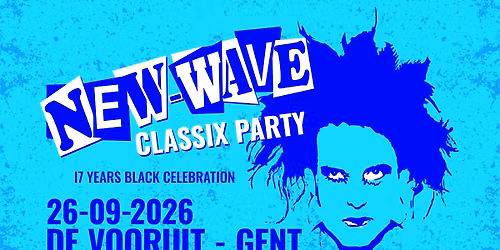 NewWaveClassiX party @ VOORUIT-Gent  26\/09\/26