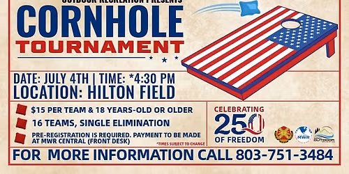 4th of July: Cornhole Tournament