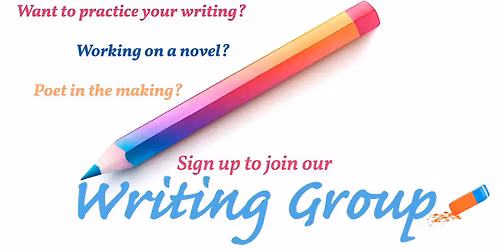 Writing Group \u2013 an evening of crea\u00adtivity, discussion and feedback