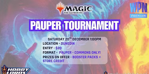 Magic: the Gathering - Pauper Tournament!