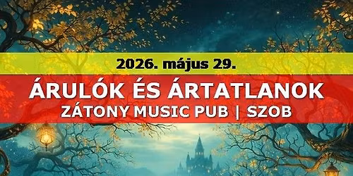 \u00c1rul\u00f3k \u00e9s \u00c1rtatlanok a Z\u00e1tony Music Pub-ban