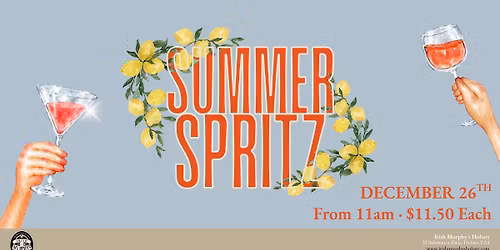 Boxing Day Summer Spritz Session \ud83e\udd42