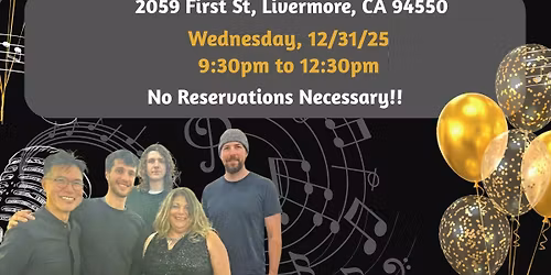 Vamp Libre Ringing in the New Year at L Campo, Livermore