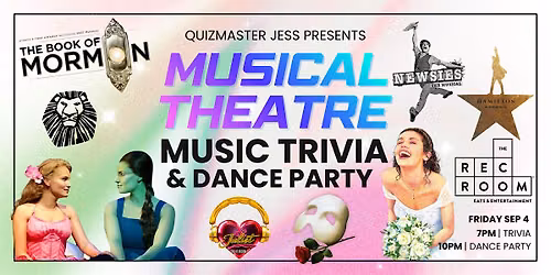 Musical Theatre Music Trivia + Dance Party at The Rec Room