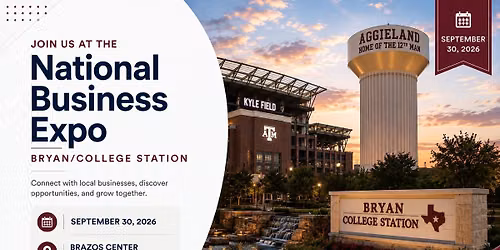 \ud83c\udf93 Finlyte at the National Business Expo \u2013 Bryan\/College Station