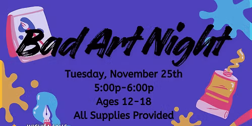 Crafteen Tuesday: Bad Art Night