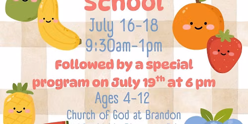2026 Vacation Bible School Program