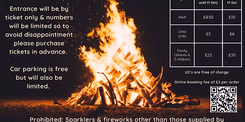 Old Coventrians Bonfire & Firework Display